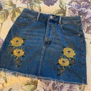 Forever 21 Jean Skirt